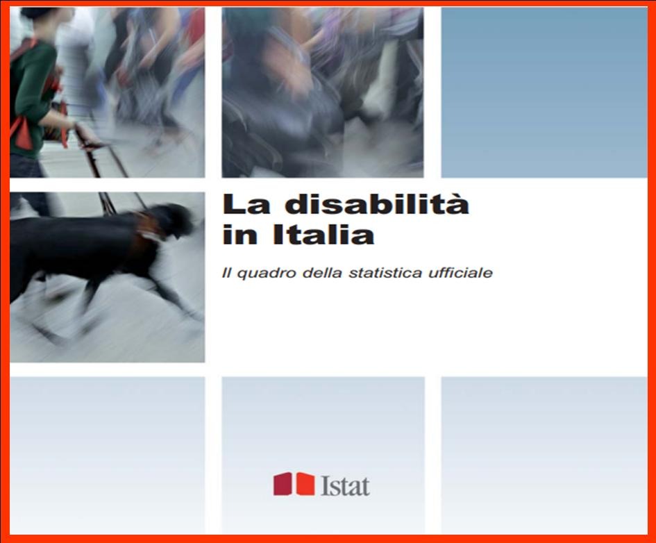 ISTAT - IL QUADRO DELLA DISABILITA' IN ITALIA - REPORT ANNO 2010